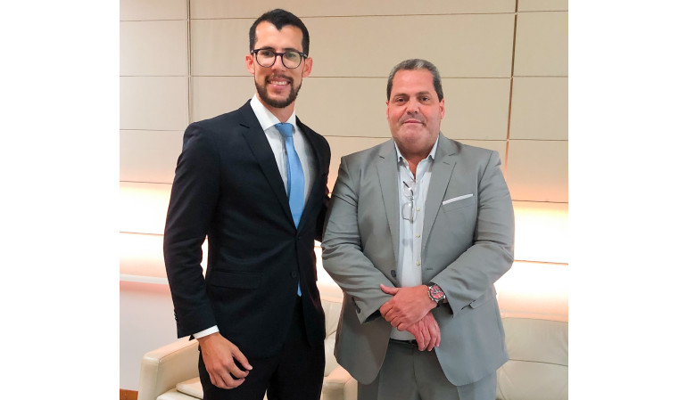 Visita do Presidente da Associação Alagoana de Magistrados
